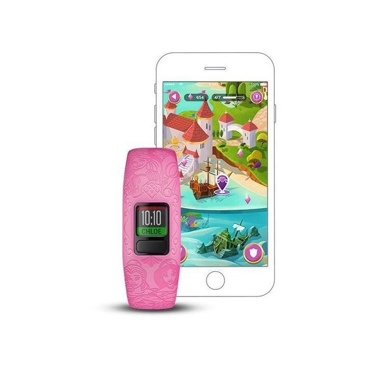 GARMIN Vivofit Junior 2 Princesse - Bracelet d'activité - Enfant fill