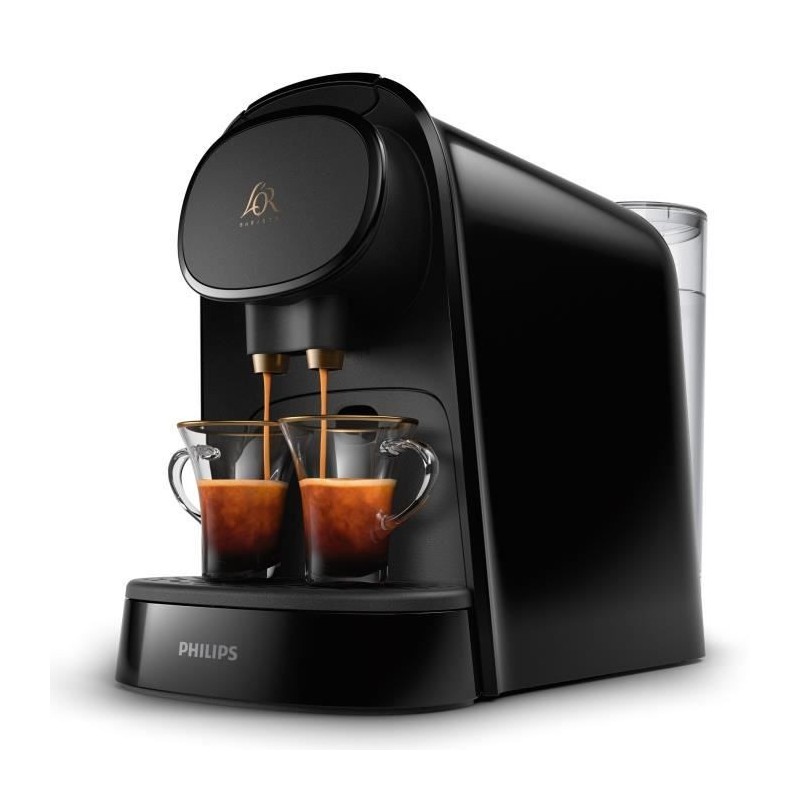 Machine a café a capsules double espresso PHILIPS L'Or Barista LM8012/60 - Piano Noire