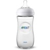 PHILIPS AVENT SCF036/37 Lot de 3 Biberons Natural - 330 ml - Débit rapide - 6 mois et +