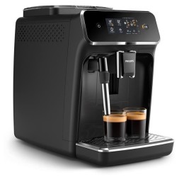 Machine a café a grains espresso broyeur automatique PHILIPS EP2221/40, Broyeur céramique 12 niveaux de mouture, Mousseur a la