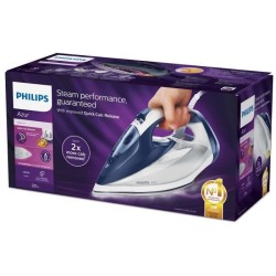 PHILIPS Fer a repasser Azur GC4541/20, 2400W, Pressing 200 g/min, Débit vapeur 45 g/min, Collecteur de calcaire intégré