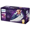 PHILIPS Fer a repasser Azur GC4541/20, 2400W, Pressing 200 g/min, Débit vapeur 45 g/min, Collecteur de calcaire intégré