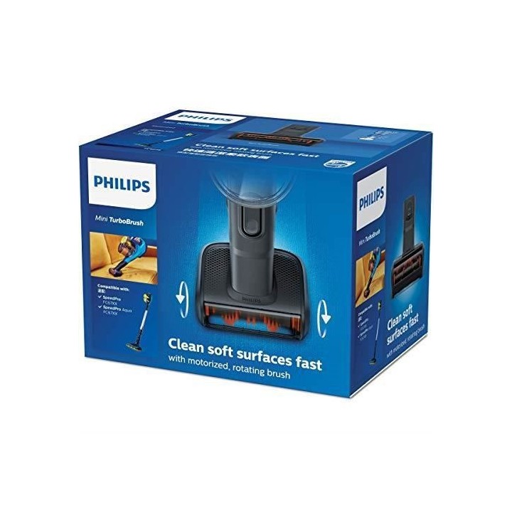 PHILIPS FC8079/01 Mini Turbo brosse pour aspirateur balai