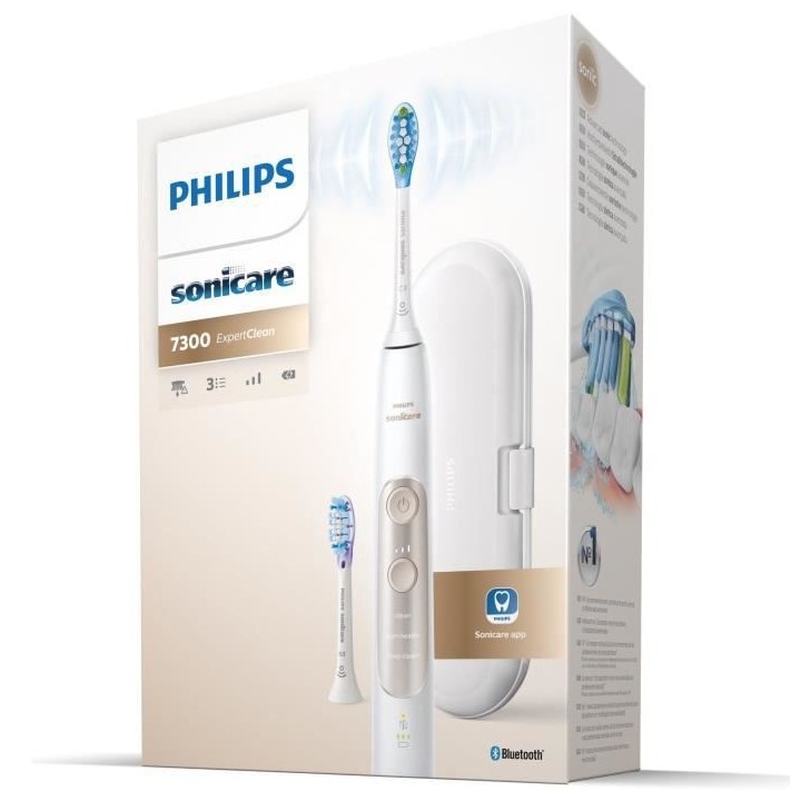 Brosse a dents électrique connectée PHILIPS SONICARE HX9601/03 - Exp