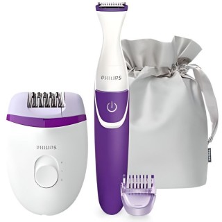 PHILIPS BRP505/00 Coffret Epilation Corps et Maillot - Epilateur élec