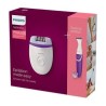 PHILIPS BRP505/00 Coffret Epilation Corps et Maillot - Epilateur électrique Satinelle Compact + Tondeuse bikini