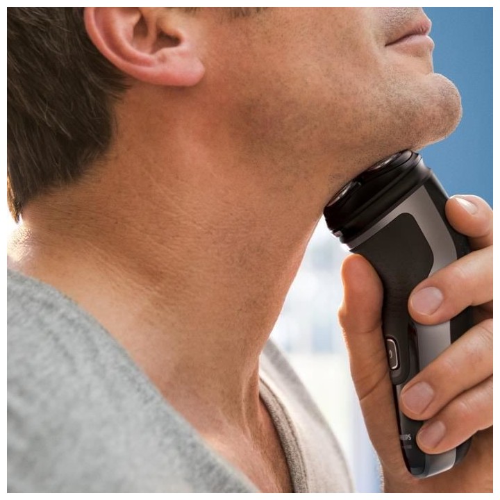 PHILIPS S1332/41 Rasoir électrique Series 1000 - Tetes flexibles 4 di