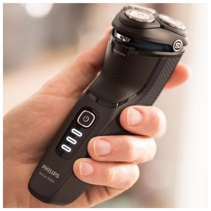 PHILIPS S3233/52 - Rasoir électrique Series 3000 - 100% étanche - 60