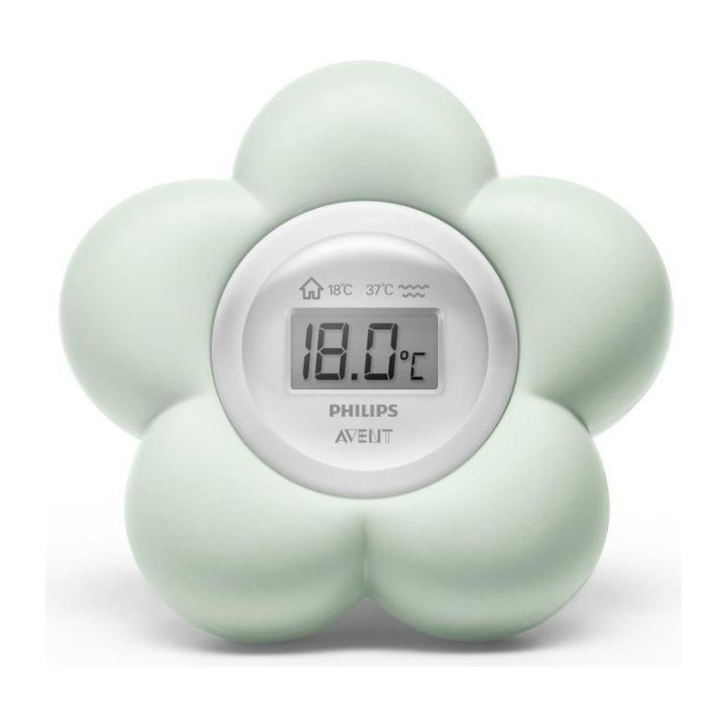 PHILIPS AVENT SCH480/00 Thermometre Numérique étanche - Vert