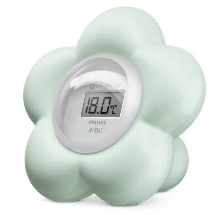 PHILIPS AVENT SCH480/00 Thermometre Numérique étanche - Vert