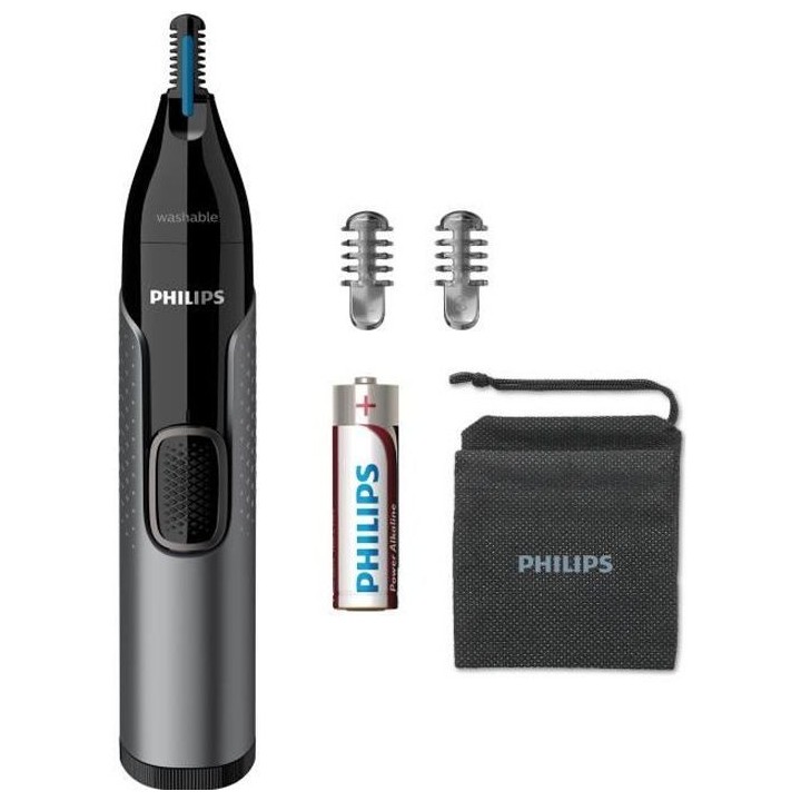 PHILIPS NT3650/16 - Tondeuse Nez Oreilles & Sourcils Serie 3000 - Tech