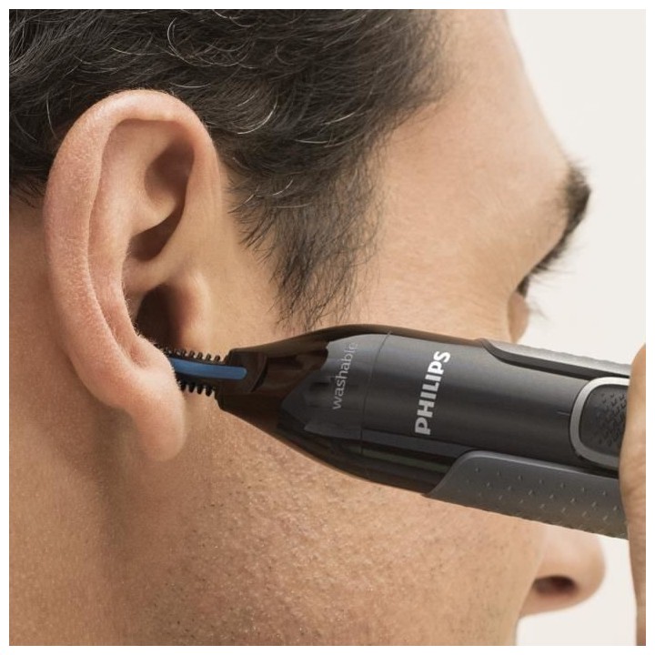 PHILIPS NT3650/16 - Tondeuse Nez Oreilles & Sourcils Serie 3000 - Tech