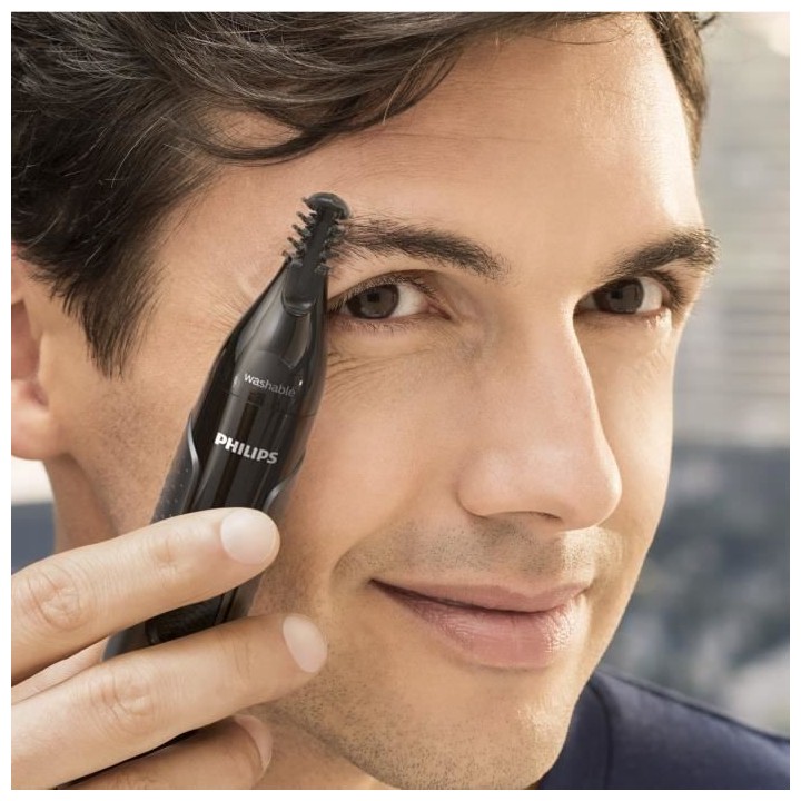 PHILIPS NT3650/16 - Tondeuse Nez Oreilles & Sourcils Serie 3000 - Tech