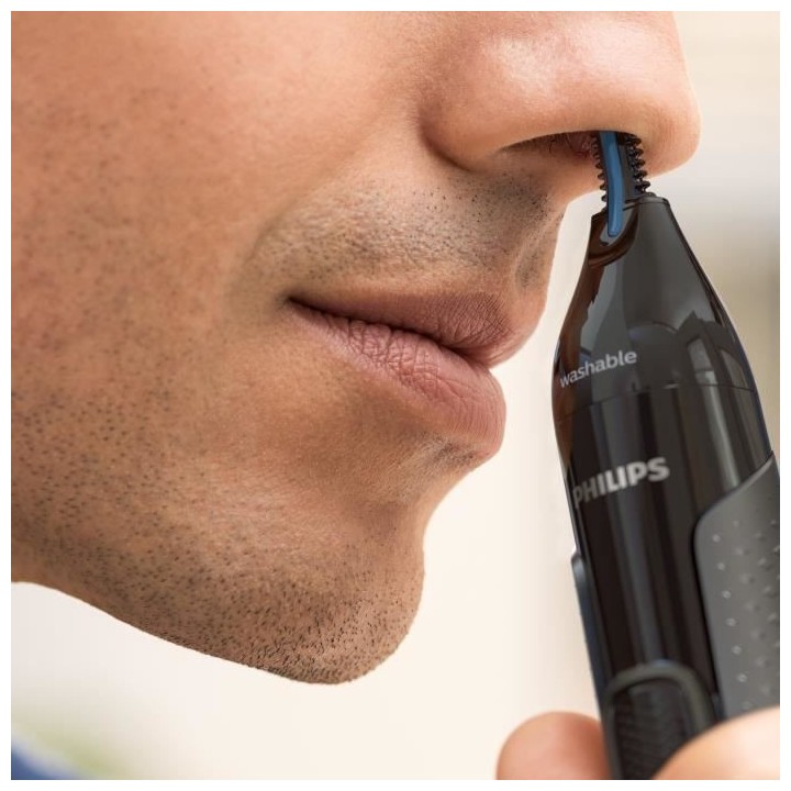 PHILIPS NT3650/16 - Tondeuse Nez Oreilles & Sourcils Serie 3000 - Tech