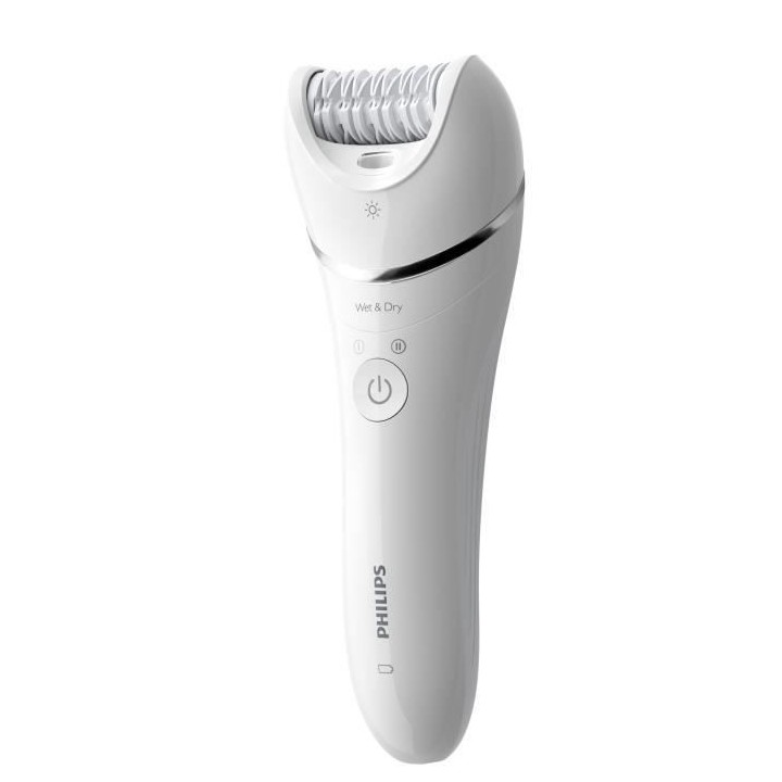 PHILIPS BRE715/00 - Epilateur électrique Serie 8000 - 100% étanche -