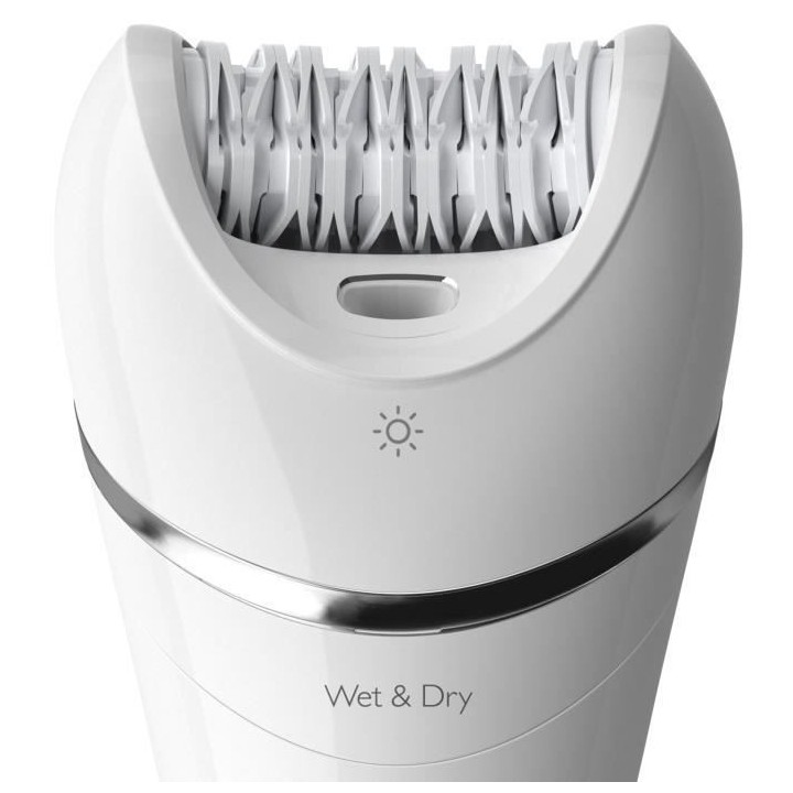 PHILIPS BRE715/00 - Epilateur électrique Serie 8000 - 100% étanche -