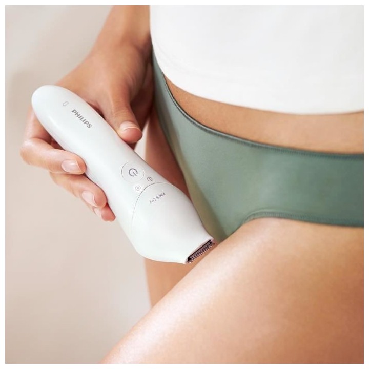 PHILIPS BRE715/00 - Epilateur électrique Serie 8000 - 100% étanche -