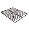 NEOLLAT 3 Sommier a lattes 2x 80x200 cm + 2 Pieds de jumelage - 3 zones de confort