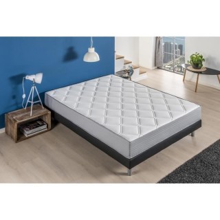 Matelas SUPERB 140x190 cm - DEKODREAM - Mémoire de forme et ressorts