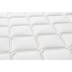 Matelas SUPERB 140x190 cm - DEKODREAM - Mémoire de forme et ressorts ensachés - Ferme - 22 cm