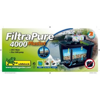 Kit filtration de bassin  4000l - FiltraPure 4000