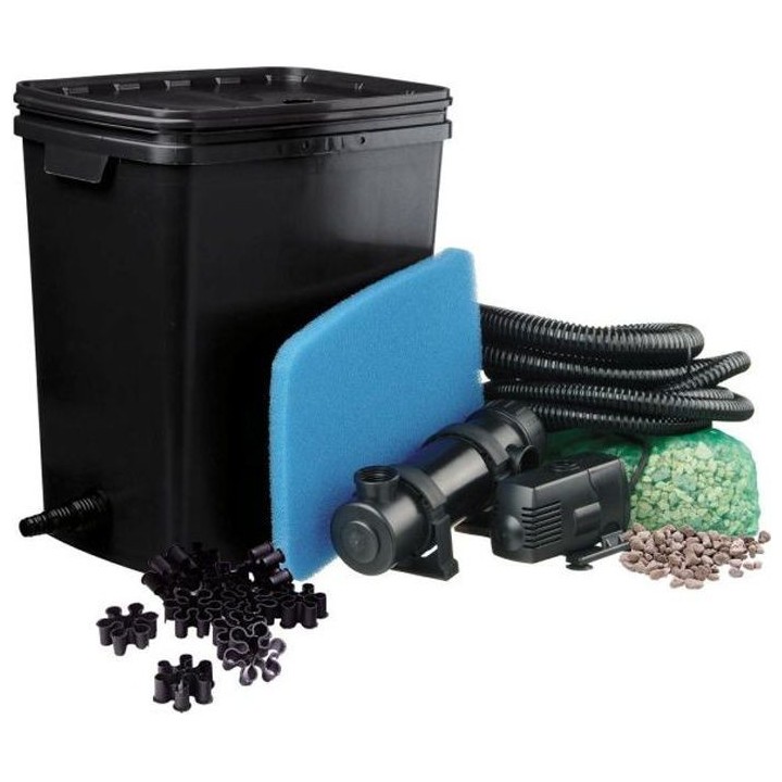 UBBINK Kit de Filtration pour bassin FiltraPure 7000+set