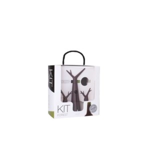 Kit Foret noir - 1 tire-bouchon, 1 housse rafraichissante et 2 bouchon