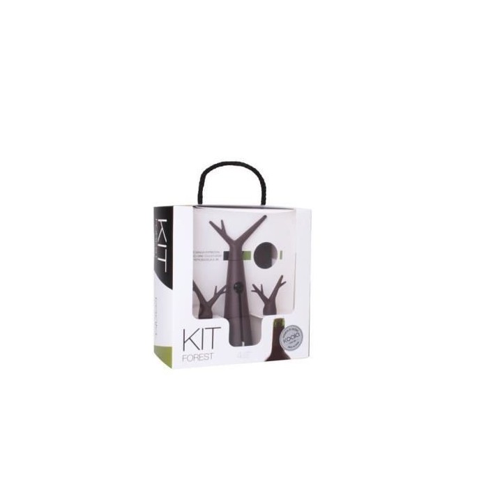 Kit Foret noir - 1 tire-bouchon, 1 housse rafraichissante et 2 bouchon