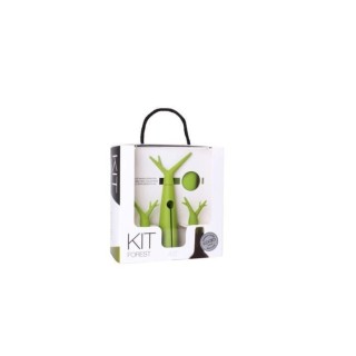 Kit Foret vert - 1 tire-bouchon, 1 housse rafraichissante et 2 bouchon