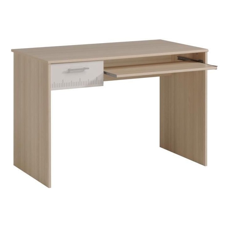 PARISOT Chambre enfant complete - Lit + chevet + bureau - Style contem