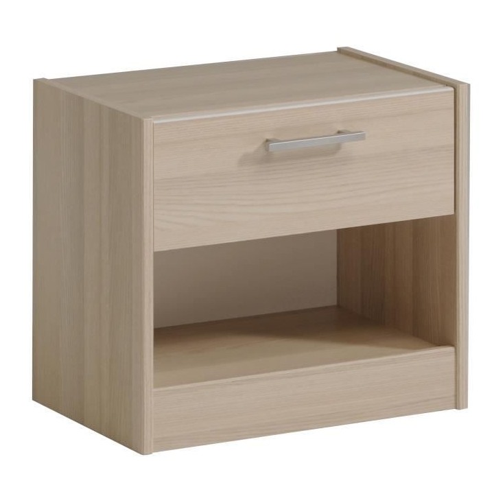 PARISOT Chambre enfant complete - Lit + chevet + bureau - Style contem