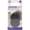 Lot de 6 Disques de Ponçage DREMEL S411 EZ SpeedClic (Grain 60, Ø 30mm, pour les Outils Multi-usages)