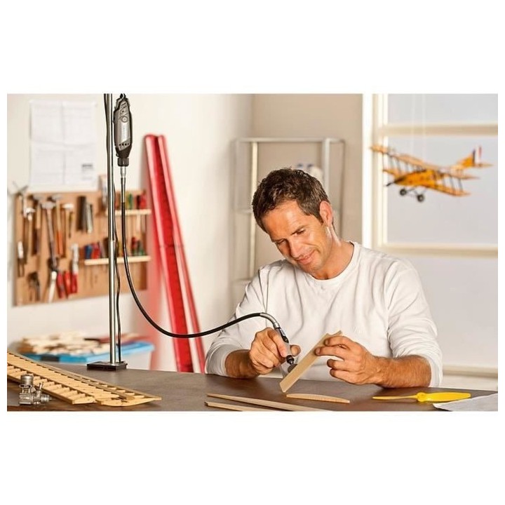 Lot de 6 Disques de Ponçage DREMEL S411 EZ SpeedClic (Grain 60, Ø 30