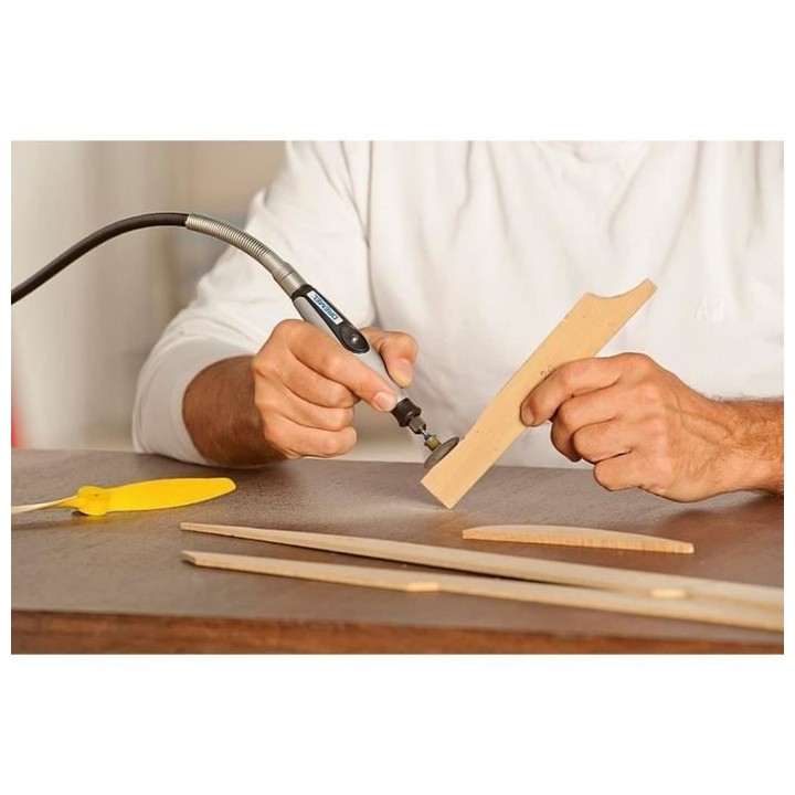 Lot de 6 Disques de Ponçage DREMEL S411 EZ SpeedClic (Grain 60, Ø 30