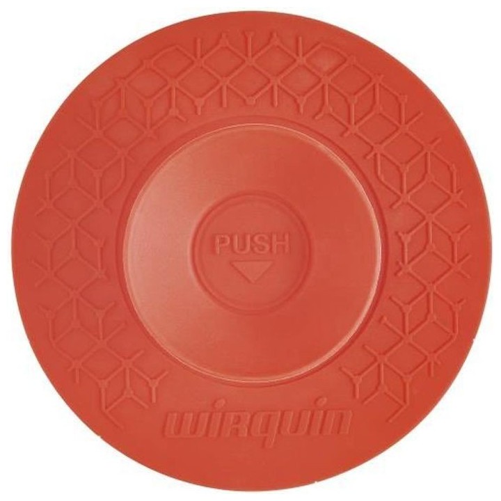 WIRQUIN Bouchon universel 2-en-1 Uppy - Ø 110 - Rouge