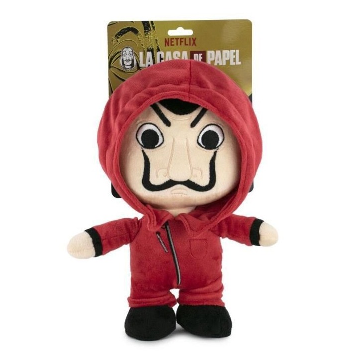 CP - Peluche Casa de papel - 26 cm