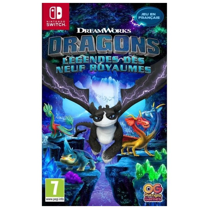 Dragons : Légendes des neuf royaumes Jeu Switch
