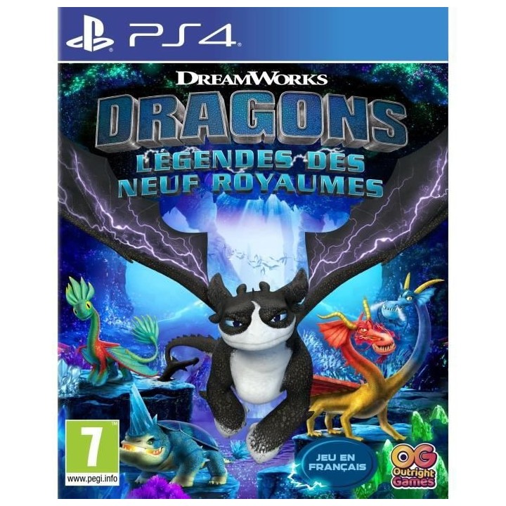 Dragons : Légendes des neuf royaumes Jeu PS4