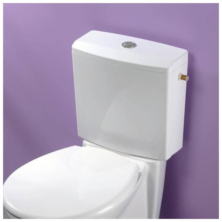 WIRQUIN Réservoir Reviso - Economie d'eau - Semi-bas - Anti bactérie