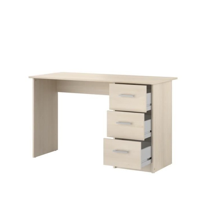 Bureau Essentielle - Panneaux de particules - Beige clair - L 121 x P