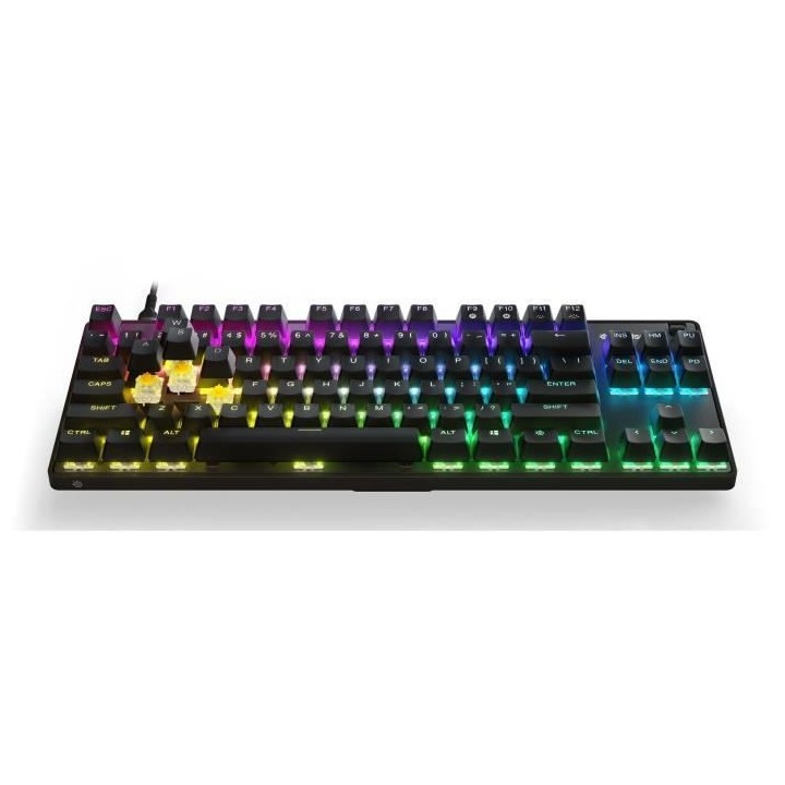 Clavier Gaming - AZERTY - STEELSERIES - Apex 9 TKL FR - Sans Pavé Num