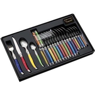 LAGUIOLE Ménagere 24 pieces MULTICOLORE