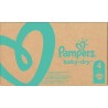 PAMPERS Baby-Dry Taille 4, 9-14 kg - 174 Couches - Pack 1 Mois