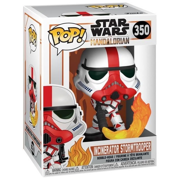Figurine Funko Pop! Star Wars: Mandalorian - Incinerator Stormtrooper