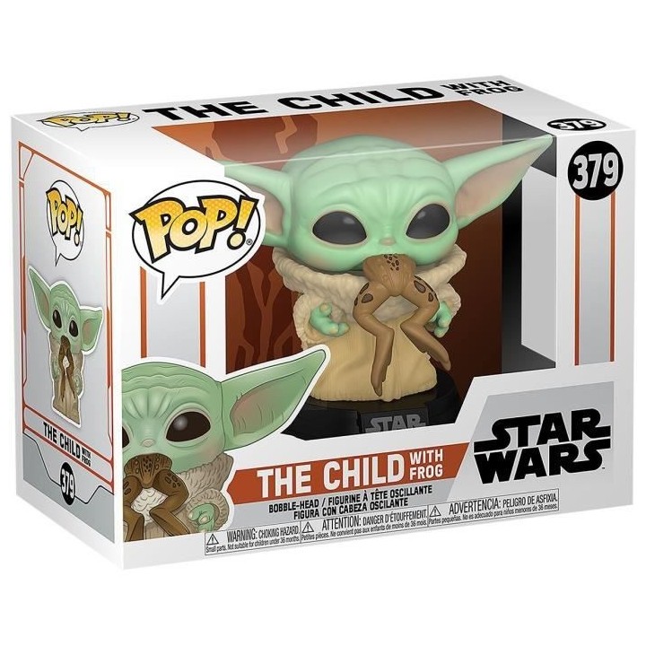 POP Star Wars:Mandalorian- The Child w/Frog