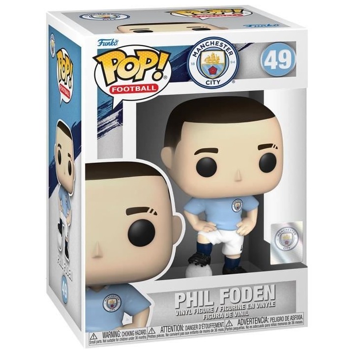 Figurine Funko Pop! Football : Manchester City - Phil Foden