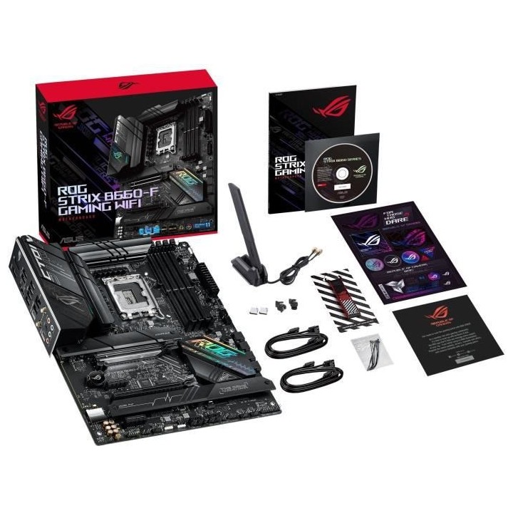 Carte Mere - ASUS - ROG STRIX B660-F GAMING WIFI - (90MB18R0-M0EAY0)