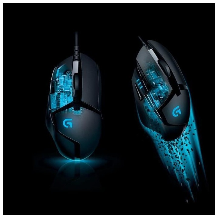 LOGITECH G - Souris Gamer G402 Hyperion Fury FPS - Noir