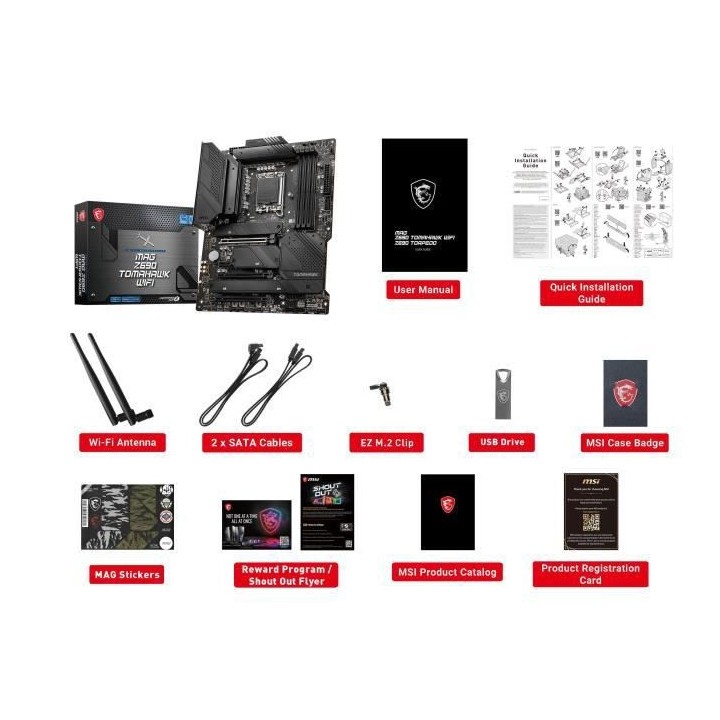 MSI - MAG Z690 TOMAHAWK WIFI DDR5 - Carte Mere - Socket LGA 1700 - Chi