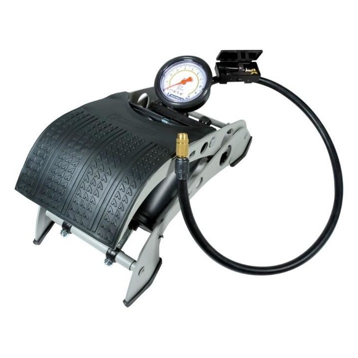 Michelin Pompe a Pied 2 Pistons a Manometre Homologué